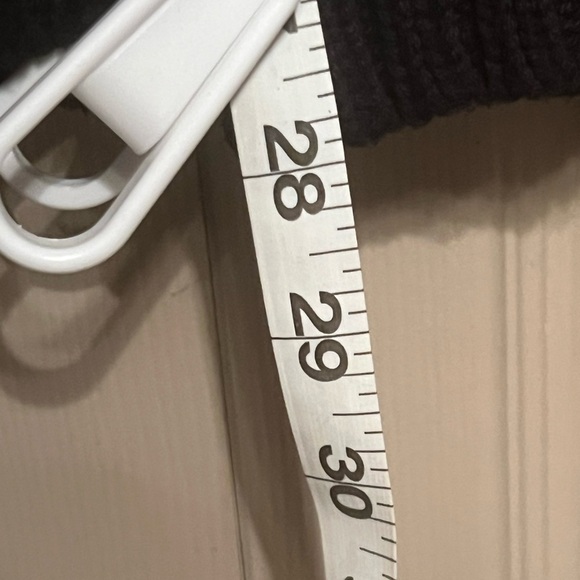 Black Sweater with Cable Knit Design - Picture 7 of 9